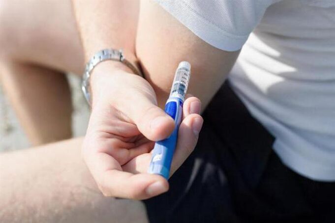 Injekcija v blatu pri sladkorni bolezni